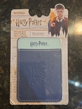 MINISO Harry Potter Ravenclaw Blue Phone Card Holder